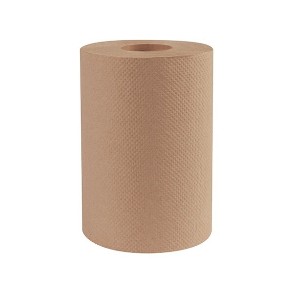 Bedford 8'' x 350' Bedford Kraft Hard Wound Roll Towels, 12PK - BUY00087723