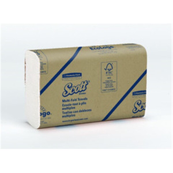 Deluxdesigns Multi-Fold Paper Towels- White - 9.4 x 9.2 - DE3367510