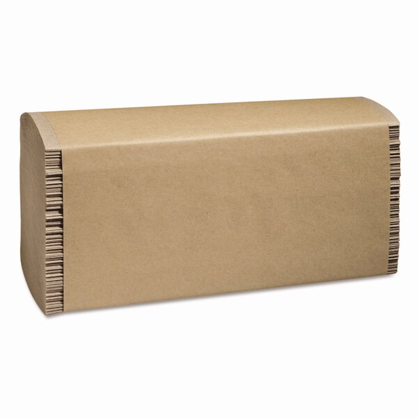 Marcal Pro Folded Paper Towels, Multi-Fold, 1-Ply, 9.5 x 9.25, Natural, 250 Towels, 16PK - P200N