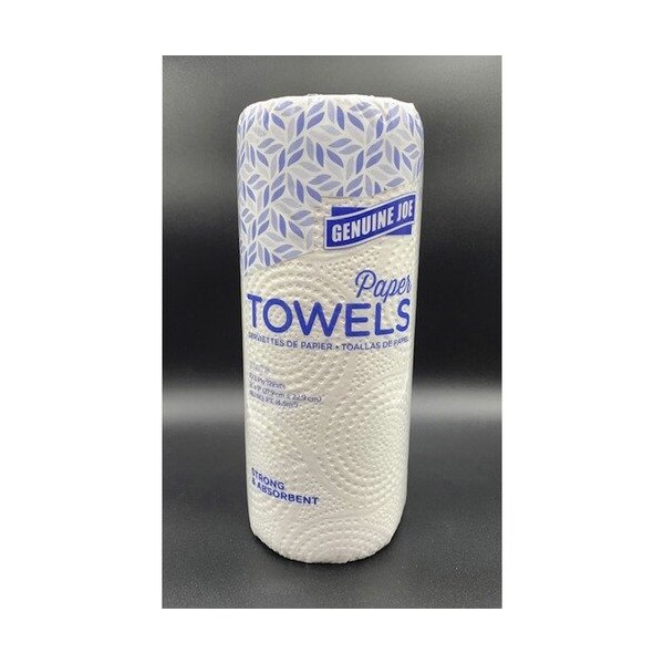 Genuine Joe Genuine Joe Towel Roll, Paper, 2-Ply, 9inx11in, 1Brown, 15PK - GJO34070