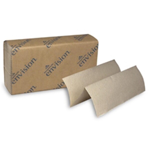 Eat-In Envision 1-Ply Multifold Hand Towels - Kraft - EA3578407