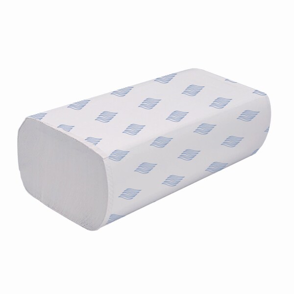 Gen Multifold Towels, 1-Ply, 9.25 x 9.05, White, 250/Pack, 16PK - 5301