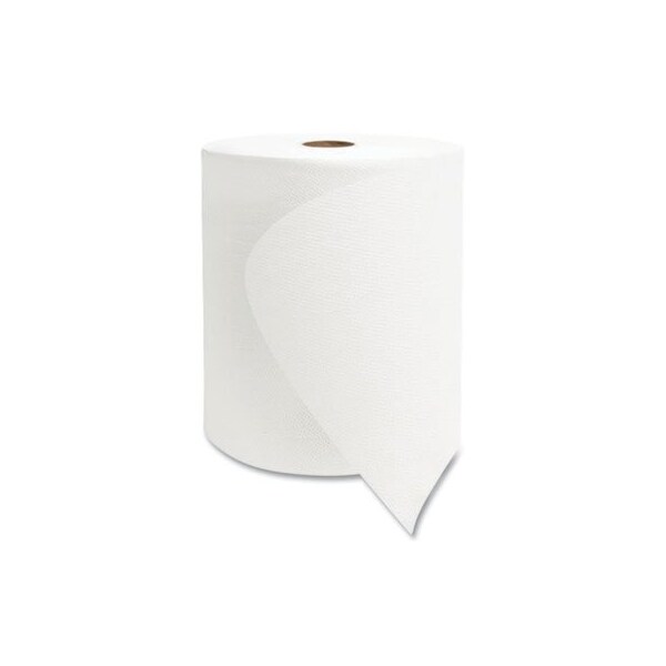 Morcon Valay Universal TAD Roll Towels, 1-Ply, 8in x 600 ft, White, 6PK - VT9158