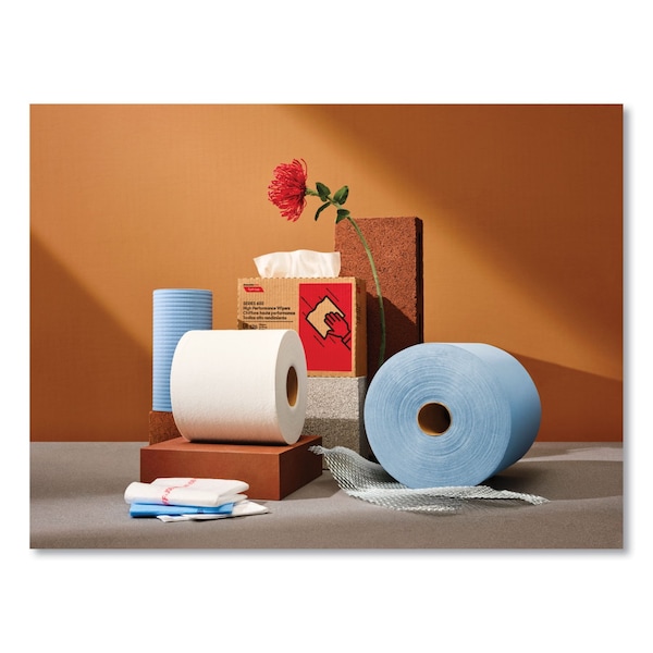 Cascades Pro Tuff-Job Single Fold Paper Towels, 1 Ply, 1 Sheets, White, 10 PK - W511