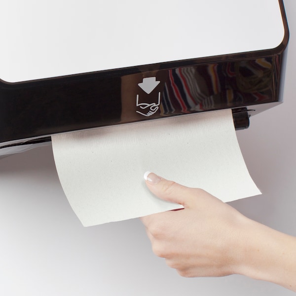 Kimberly-Clark Professional Control Hardwound Paper Towels, Continuous Roll Sheets, 580 ft., White, 6 PK - 12388