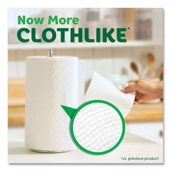 Bounty Select-a-Size Kitchen Roll Paper Towels, 2-Ply, White, 6 x 11, 135 Sheets/Roll, 8PK - 80373824