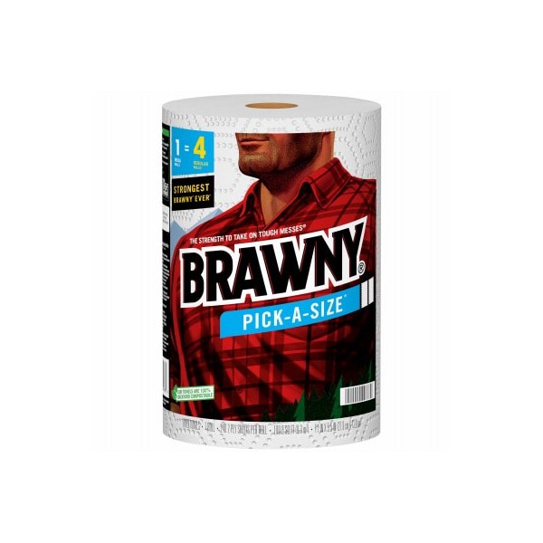 Georgia Pacificrporation Brawny Paper Towels, 240 Sheets, White - 44373