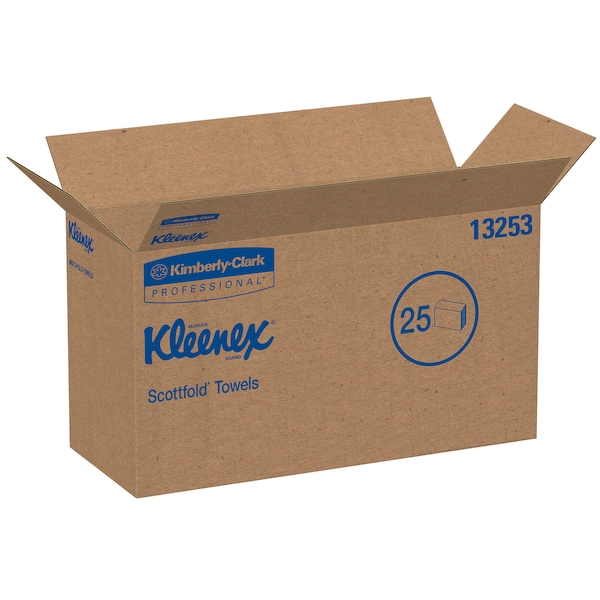 Kimberly-Clark Professional Premiere Multifold Paper Towel, 2 Ply, 120 Sheets, White, 25 PK - 13253