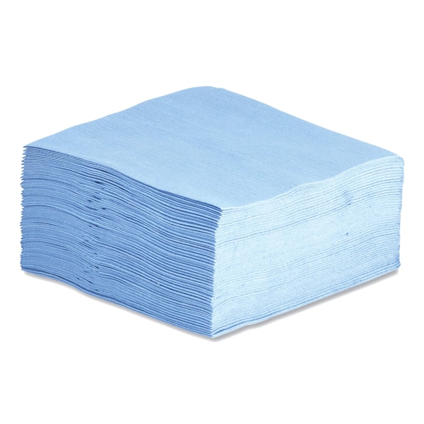 Hospeco Single Fold Paper Towels, 500 Sheets, Blue, 500 PK - NA115QPB