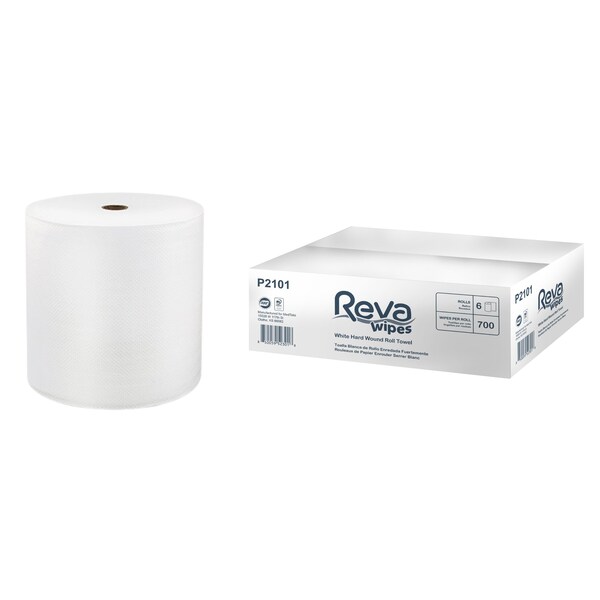 Fas-Trak Industries REVA Paper Towel Roll, 6PK - REV002