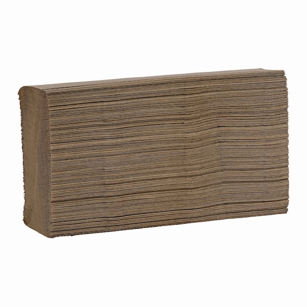 Boardwalk Multifold Paper Towel, 1 Ply, 250 Sheets, 9.45", Natural, 16 PK - B6202