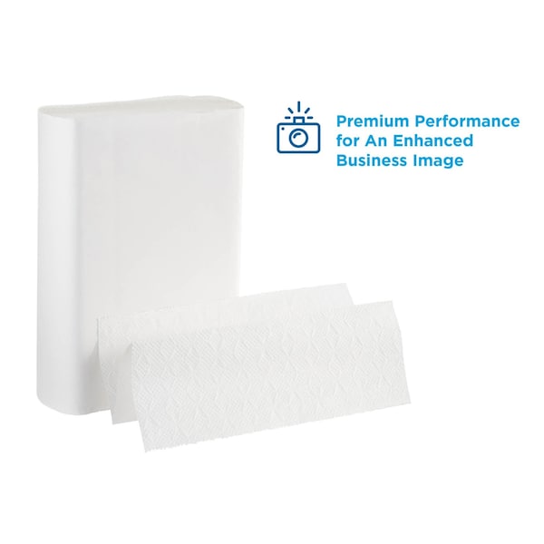 Georgia-Pacific Pacific Blue Ultra Multifold Paper Towels, 1 Ply, 220 Sheets, White, 10 PK - 20887