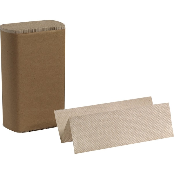 Georgia-Pacific Pacific Blue Basic Multifold Paper Towels, 1 Ply, 250 Sheets, Brown, 16 PK - 23304