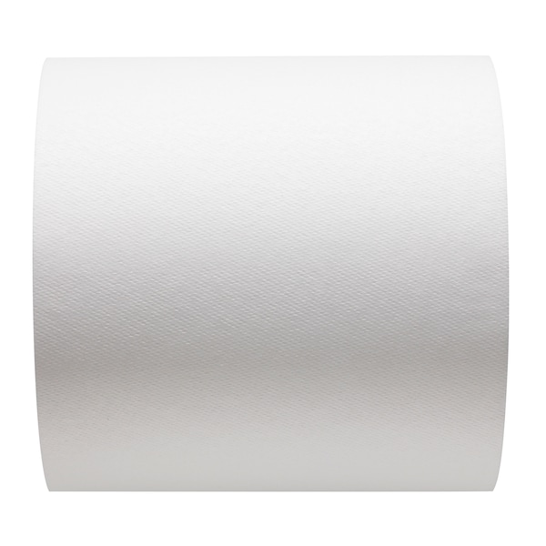 Georgia-Pacific Sofpull Hardwound Paper Towels, 1 Ply, Continuous Roll Sheets, 1000 ft, White, 6 PK - 26470