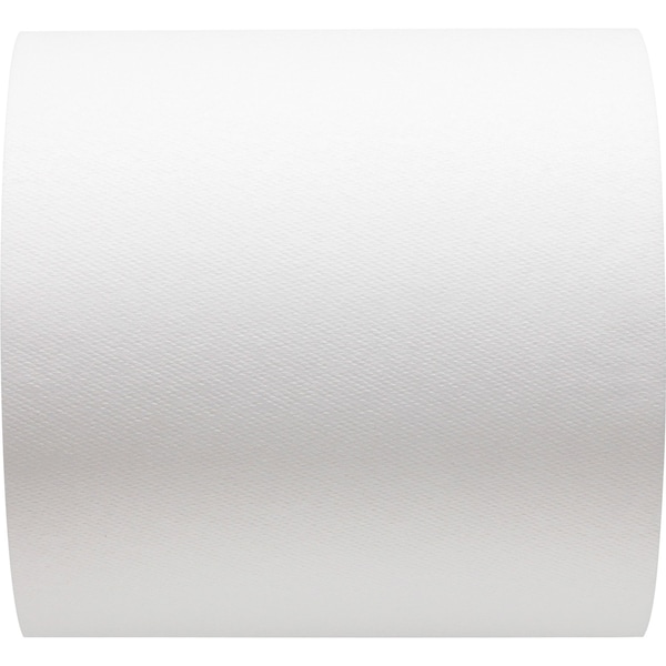 Georgia-Pacific Sofpull Hardwound Paper Towels, 1 Ply, Continuous Roll Sheets, 1000 ft, White, 6 PK - 26470
