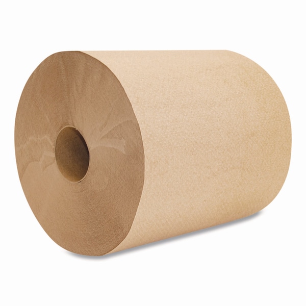 Boardwalk Boardwalk Hardwound Paper Towels, 1 Ply, Continuous Roll Sheets, 800 ft, Natural, 6 PK - BWK16GREEN