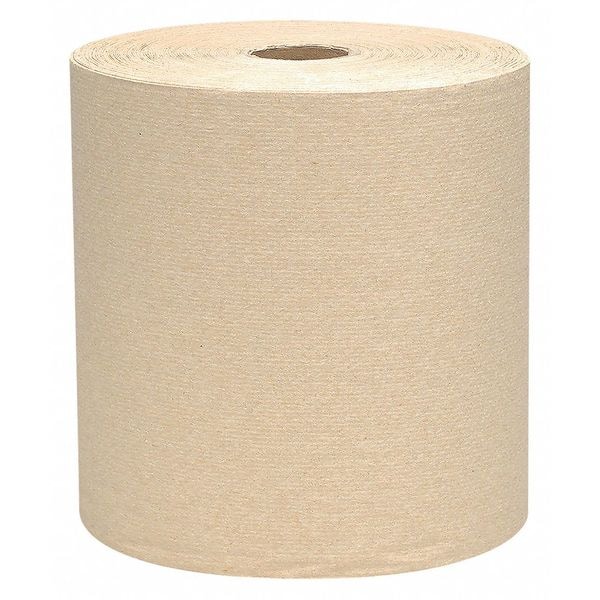 Kimberly-Clark Professional Essential Perforated Roll Paper Towels, 1 Ply, Continuous Roll Sheets, 800 ft, Natural, 12 PK - 04142