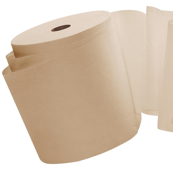 Kimberly-Clark Professional Essential Perforated Roll Paper Towels, 1 Ply, Continuous Roll Sheets, 800 ft, Natural, 12 PK - 04142