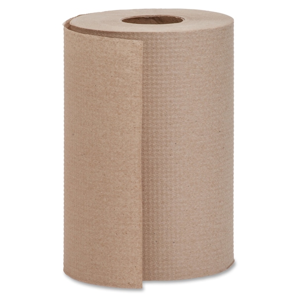 Genuine Joe SKILCRAFT Hardwound Paper Towels, 1 Ply, Continuous Roll Sheets, 350 ft, Natural, 12 PK - GJO22200