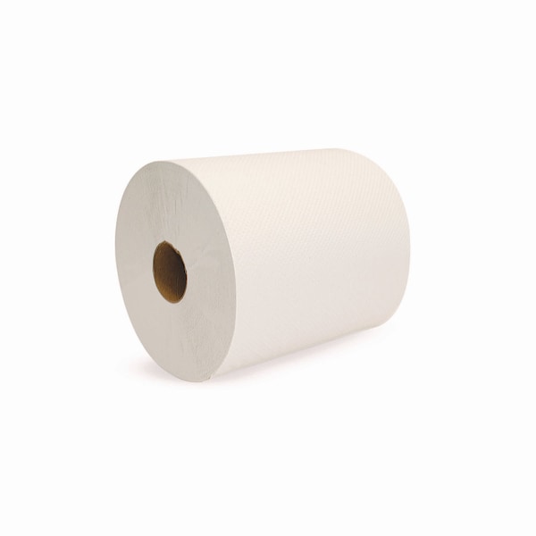 Boardwalk Boardwalk Hardwound Paper Towels, 1 Ply, Continuous Roll Sheets, 800 ft, White, 6 PK - BWK17GREEN