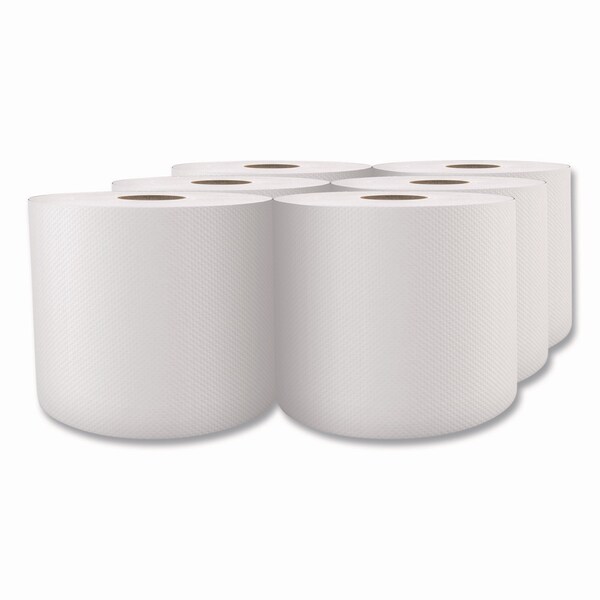 Cascades Pro Select Center-Pull Paper Towels, 2-Ply, 7.3in x 10in, White, 600/Roll, 6PK - H153
