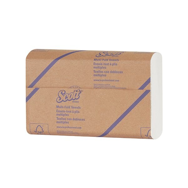 Scott Scott Surpass White Multi-Fold Towels, 250PK - BUY00087711