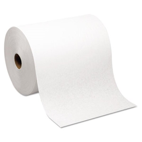 Eat-In Hardwound Roll Paper Towel, Nonperforated, 7.87 x 1000 ft, White, 6-Ctn - EA39324