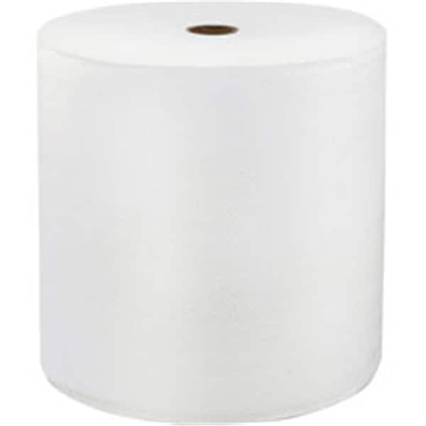 Bedding Beyond 8 in. x 800 ft. Locor Hard Wound Roll Towels, White - BE3198271