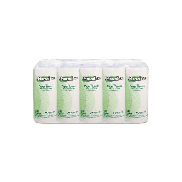 Soundview Marcal, 100% Premium Recycled Perforated Towels, 11 X 9, White, 15PK - 610