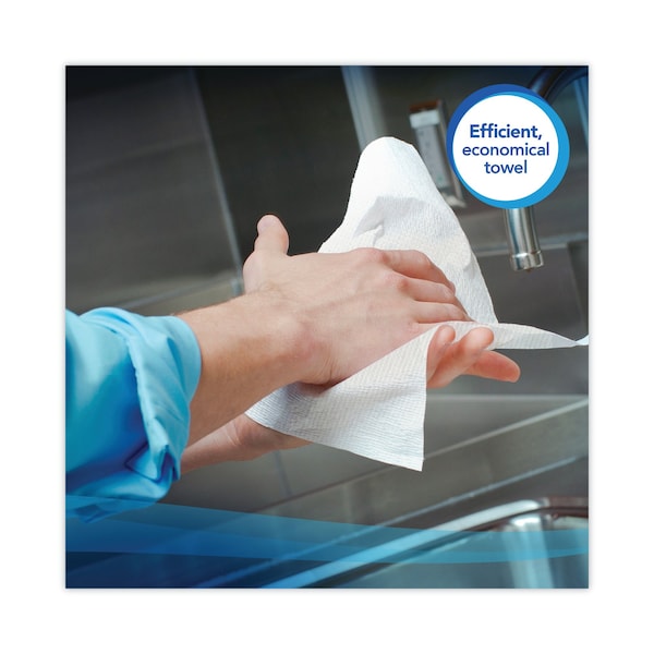 Scott Essential Single Fold Paper Towels, 1 Ply, 250 Sheets, White, 16 PK - 1700