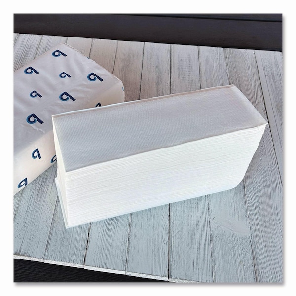 Boardwalk Boardwalk Multifold Paper Towels, 1 Ply, 250 Sheets, White, 16 PK - BWK6204