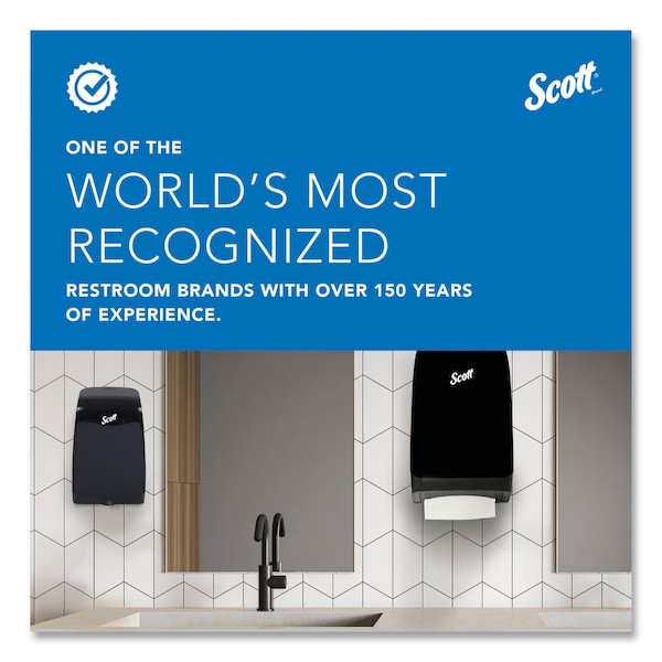 Scott Essential Multifold Paper Towels, 1 Ply, 250 Sheets, White, 16 PK - 1840