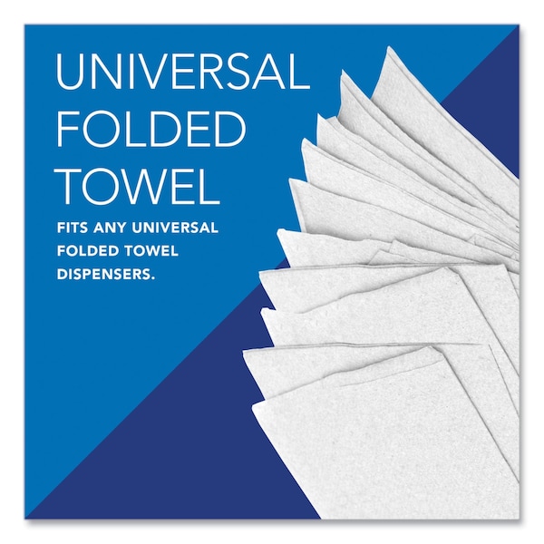 Scott Essential Multifold Paper Towels, 1 Ply, 250 Sheets, White, 16 PK - 1840