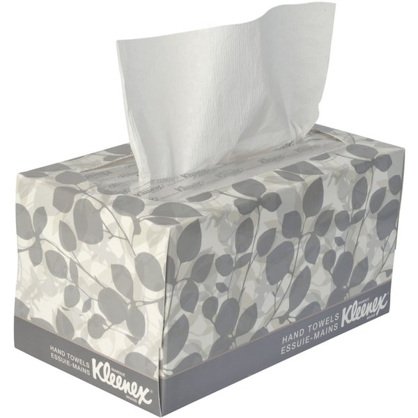 Kleenex Pop-Up Paper Towel Sheets Paper Towels, 1 Ply, 120 Sheets, White, 18 PK - KCC 01701
