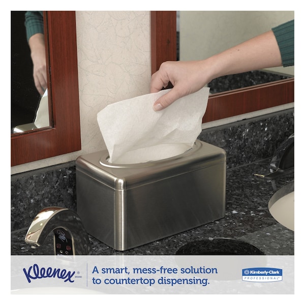 Kleenex Pop-Up Paper Towel Sheets Paper Towels, 1 Ply, 120 Sheets, White, 18 PK - KCC 01701