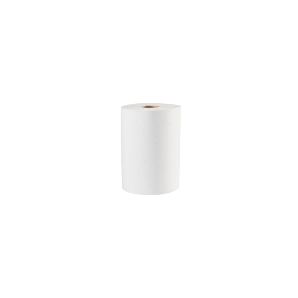 Georgia-Pacific Pacific Blue Basic Hardwound Paper Towels, 1 Ply, Continuous Roll Sheets, 350 ft, White, 12 PK - 28706