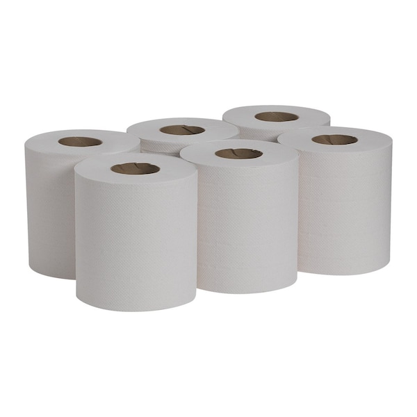 Georgia-Pacific Pacific Blue Select Center Pull Paper Towels, 2 Ply, 520 Sheets, 520 ft, White, 6 PK - 44000