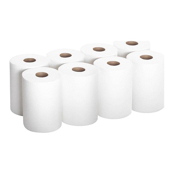 Georgia-Pacific Sofpull Center Pull Paper Towels, 1 Ply, 275 Sheets, 160 ft, White, 8 PK - 28125
