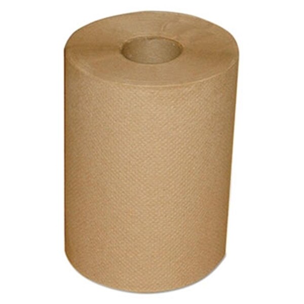 Comfortcorrect 7.9 in. x 300 ft. Hardwound Roll Towels, Brown - CO2494392