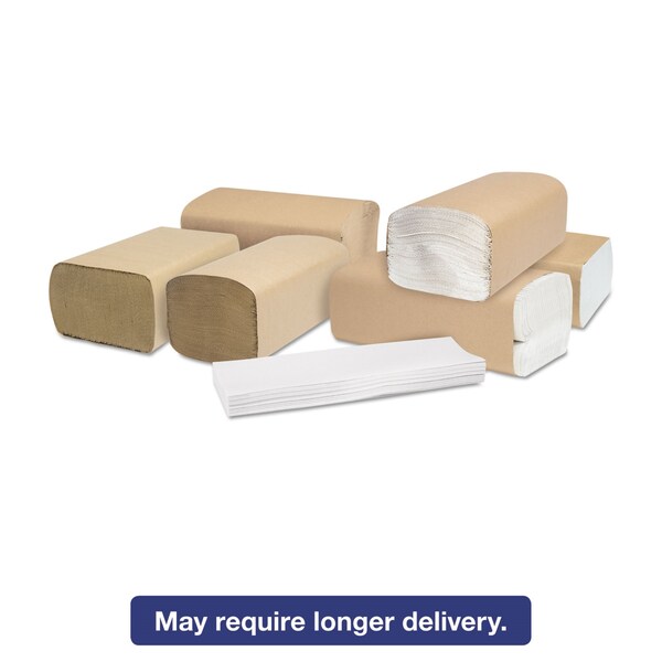 Cascades Pro Select Folded Paper Towels, Multifold, 1-Ply, 9.13 x 9.5, White, 250 Towels, 16PK - H170