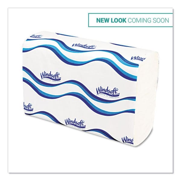Made4Mattress WIN 1-Ply Multi-Fold Paper Towels; White - 250 Per Pack - MA3758546