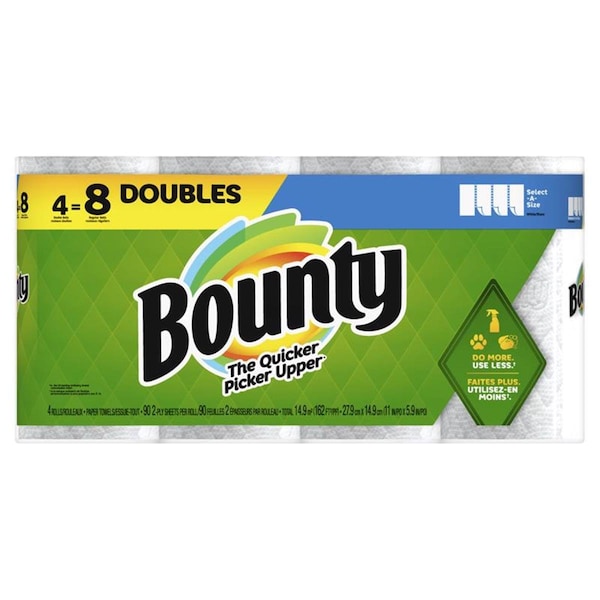 Bounty 2 ply 98 Sheet Select-A-Size Paper Towels, 24PK - 6034662