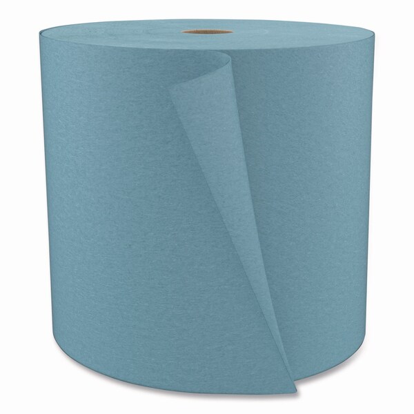 Cascades Pro Tuff-Job Spunlace Towels, Blue, Jumbo Roll, 12 x 13, 955 Towels - W600