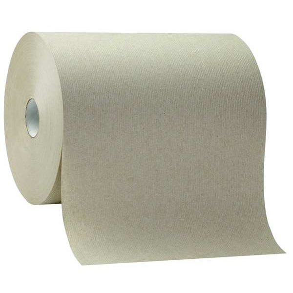 Georgia-Pacific enMotion Hardwound Paper Towels, 1 Ply, Continuous Roll Sheets, 800 ft, Brown, 3 PK - 89485