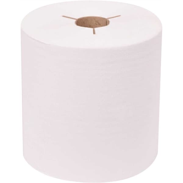 Renown Premium 8 in. Bright White Luxury Controlled Hardwound Paper Towels 600 ft. per Roll,  - REN06484WB