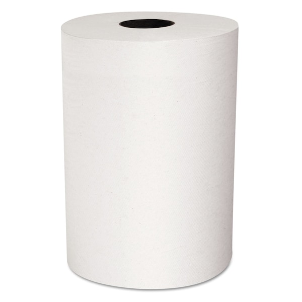 Scott Hardwound Paper Towels, Continuous Roll Sheets, 580 ft; 580 ft, White, 6 PK - 12388