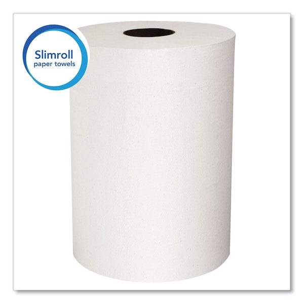 Scott Hardwound Paper Towels, Continuous Roll Sheets, 580 ft; 580 ft, White, 6 PK - 12388