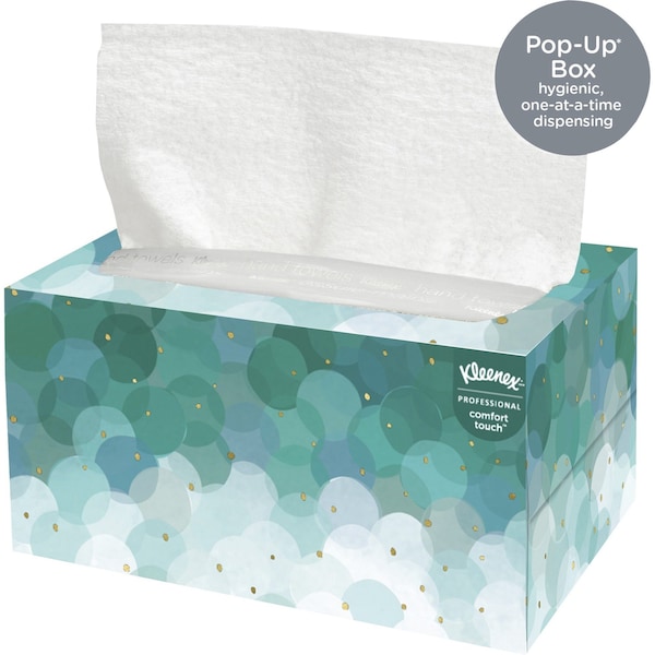 Kleenex Ultra Soft Pop-Up Paper Towels, 1 Ply, 70 Sheets, White, 1260 PK - 11268CT