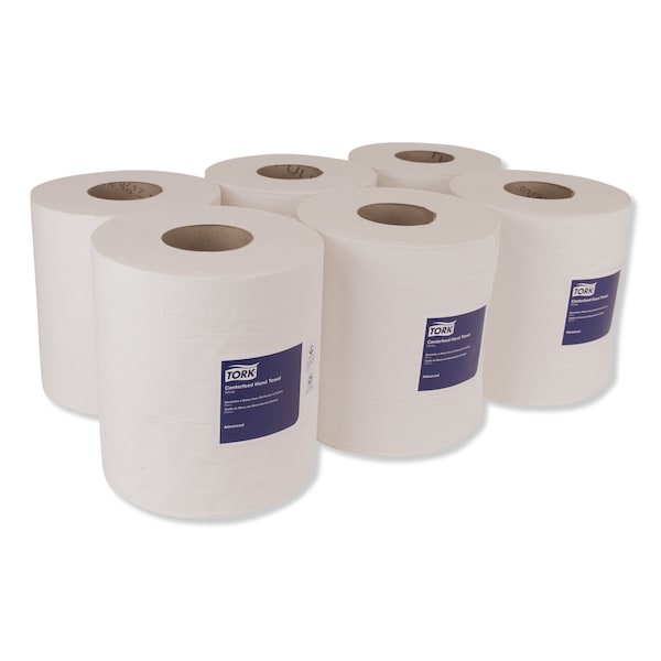 Tork Tork Centerfeed Paper Towel White M2, High Absorbency, 6 x 610 Sheets, 121202 - 121202