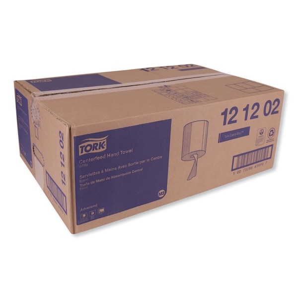 Tork Tork Centerfeed Paper Towel White M2, High Absorbency, 6 x 610 Sheets, 121202 - 121202